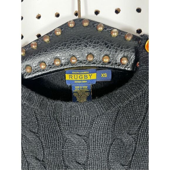 Ralph Lauren Rugby ribbon cable sweater size xs - Picture 3 of 5